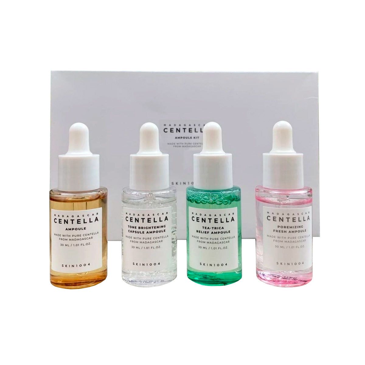 SKIN - Kit de Ampollas de Centella Madagascar Skin 1004