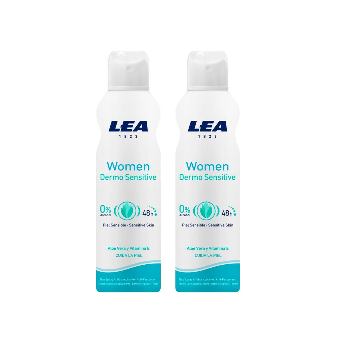 GENERICO - Lea Women Dermosensitive Spray Deodorant 2 Unid