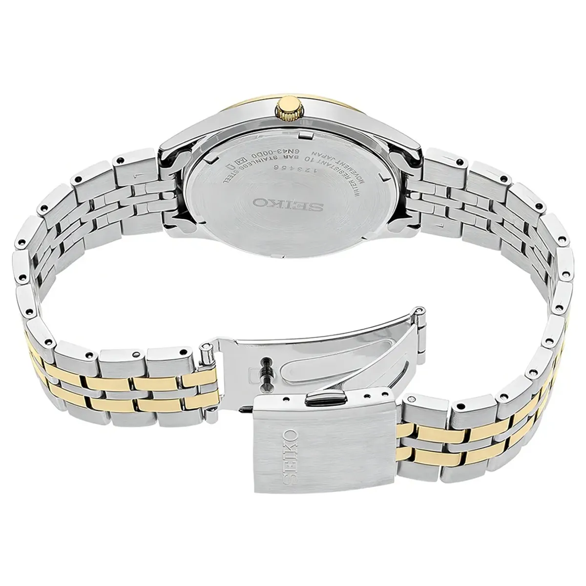 SEIKO - SEIKO Reloj Coleccion Essentials Acero inox Japones SUR432