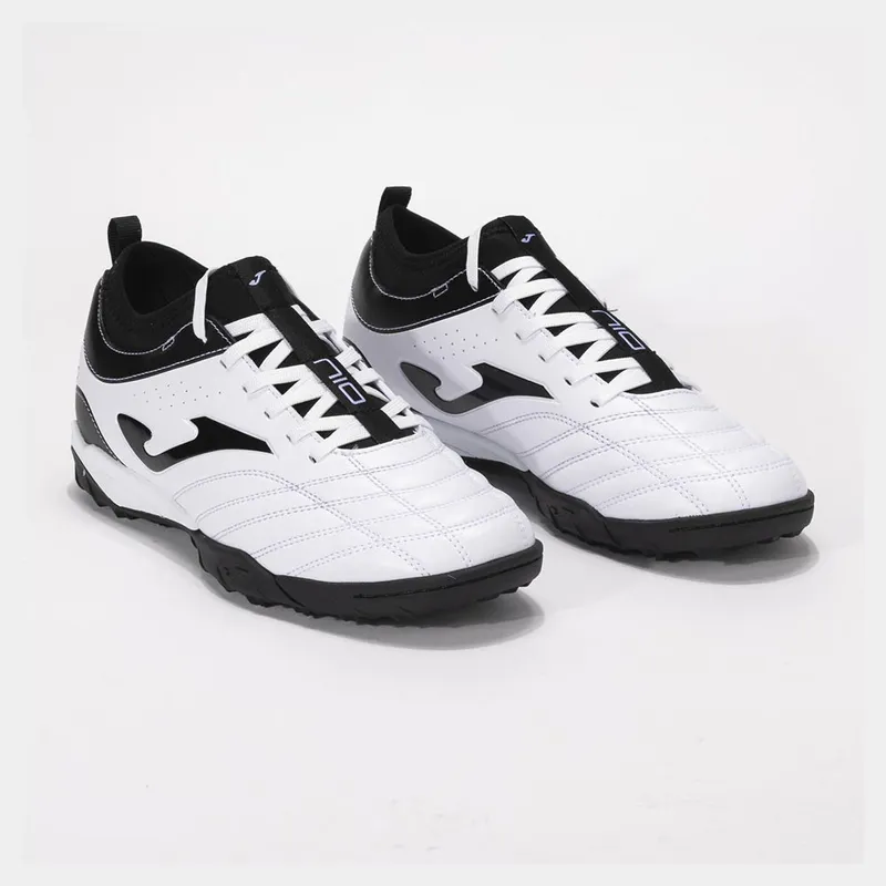 JOMA - Zapatillas Futbol Numero-10 2402 TF Blanco Negro