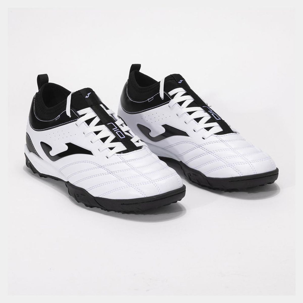 JOMA - Zapatillas Futbol Numero-10 2402 TF Blanco Negro
