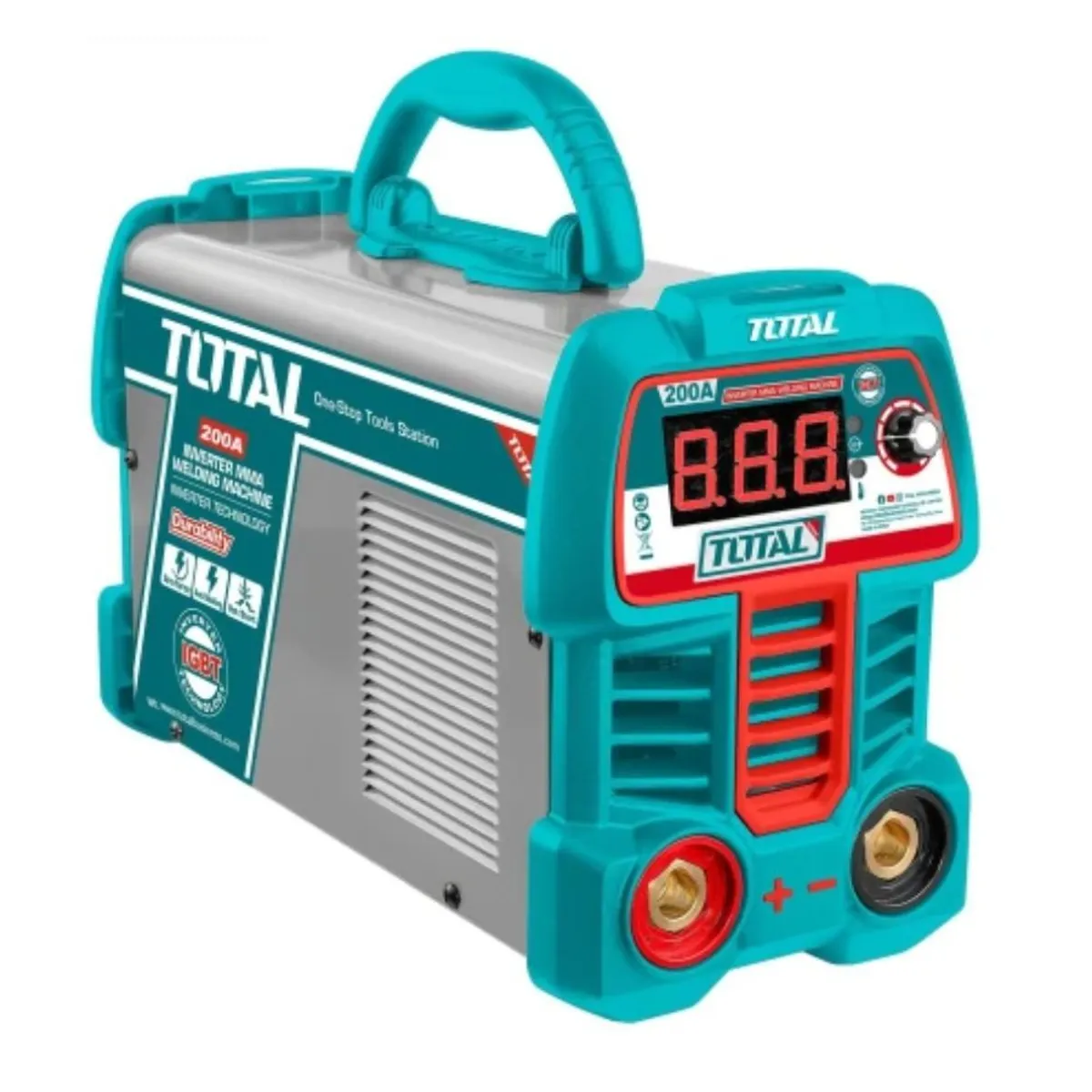 TOTAL TOOLS - MAQUINA DE SOLDAR INVERTER MMA 15-200A LED E16-40MM - TW220069