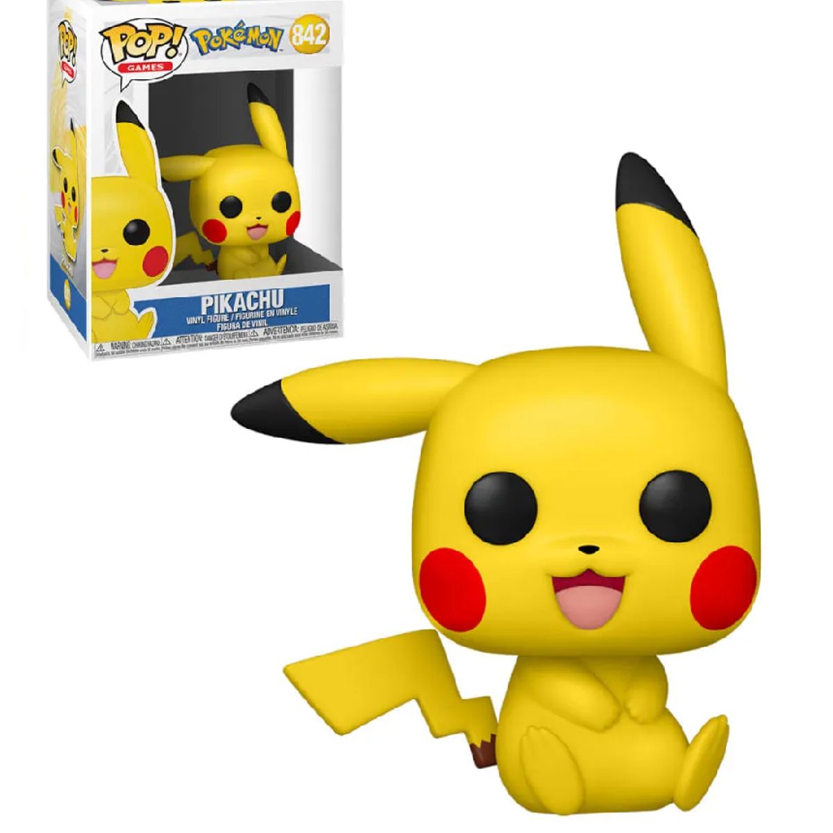 FUNKO - FUNKO POP PIKACHU SITTING - POKEMON  842