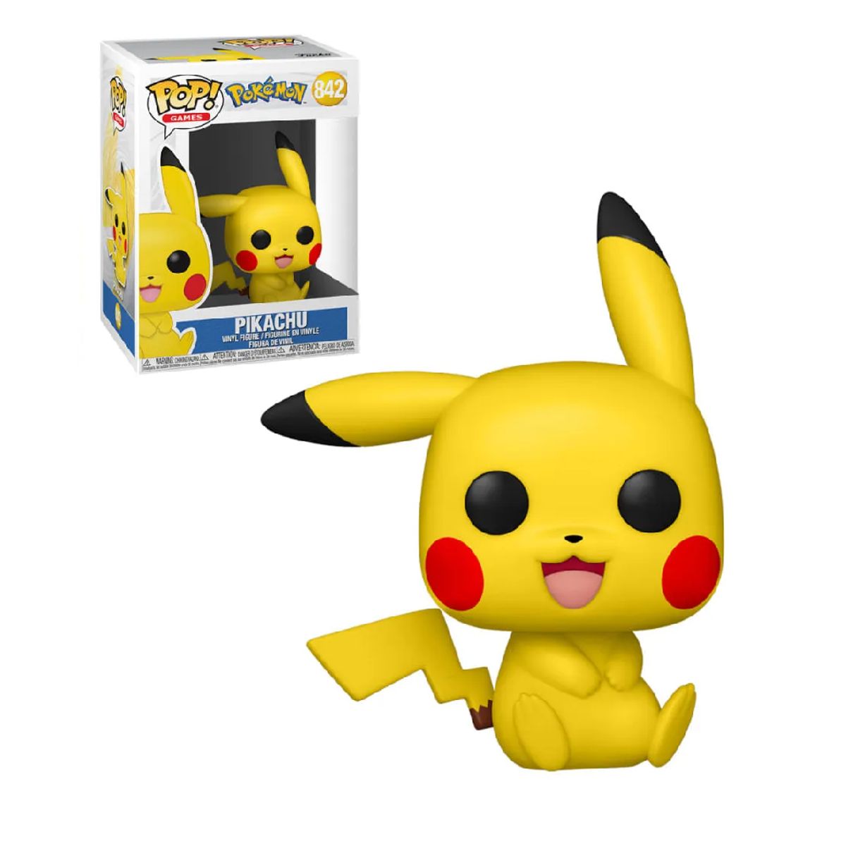 FUNKO - FUNKO POP PIKACHU SITTING - POKEMON  842