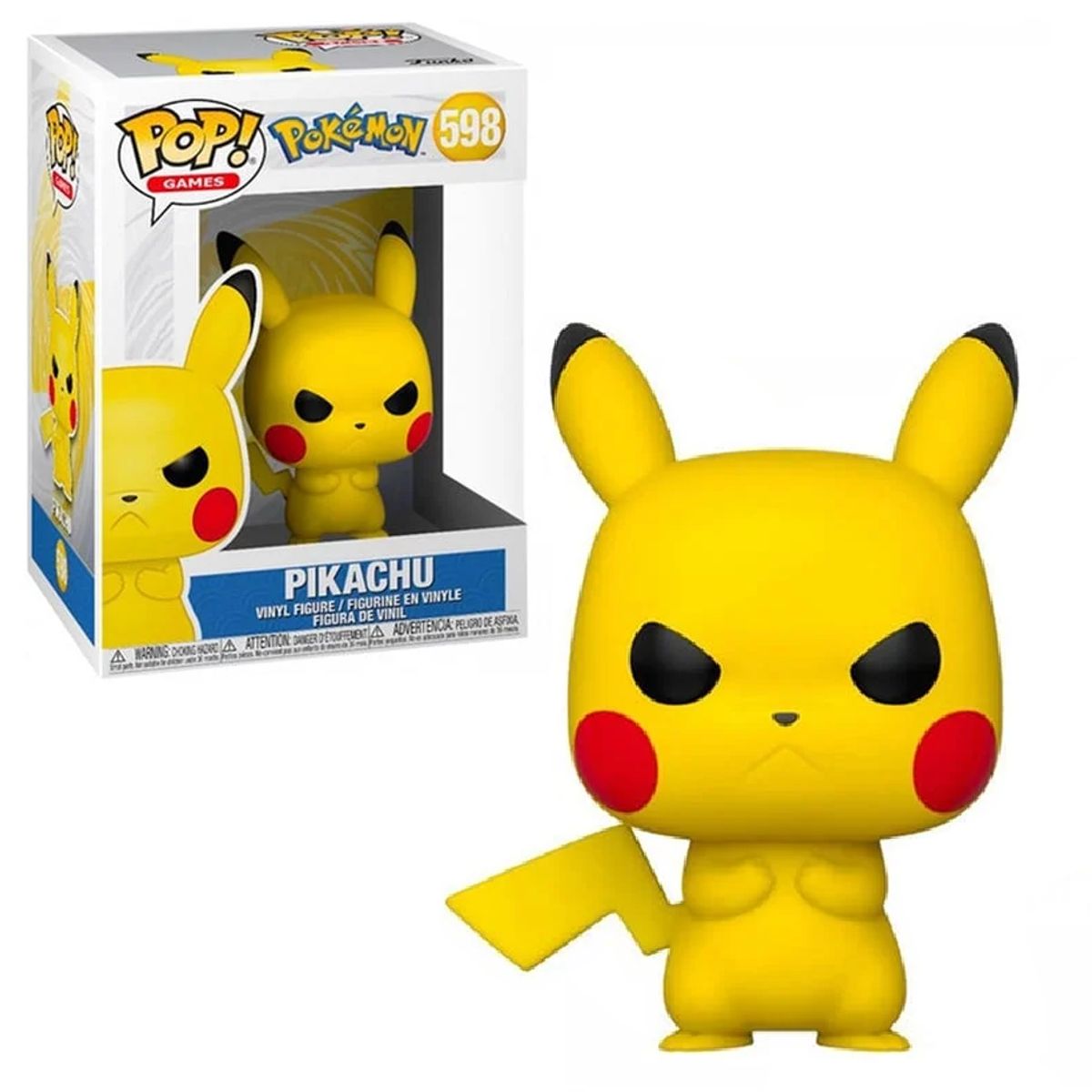 FUNKO - FUNKO POP PIKACHU GRUMPY - POKÉMON  598