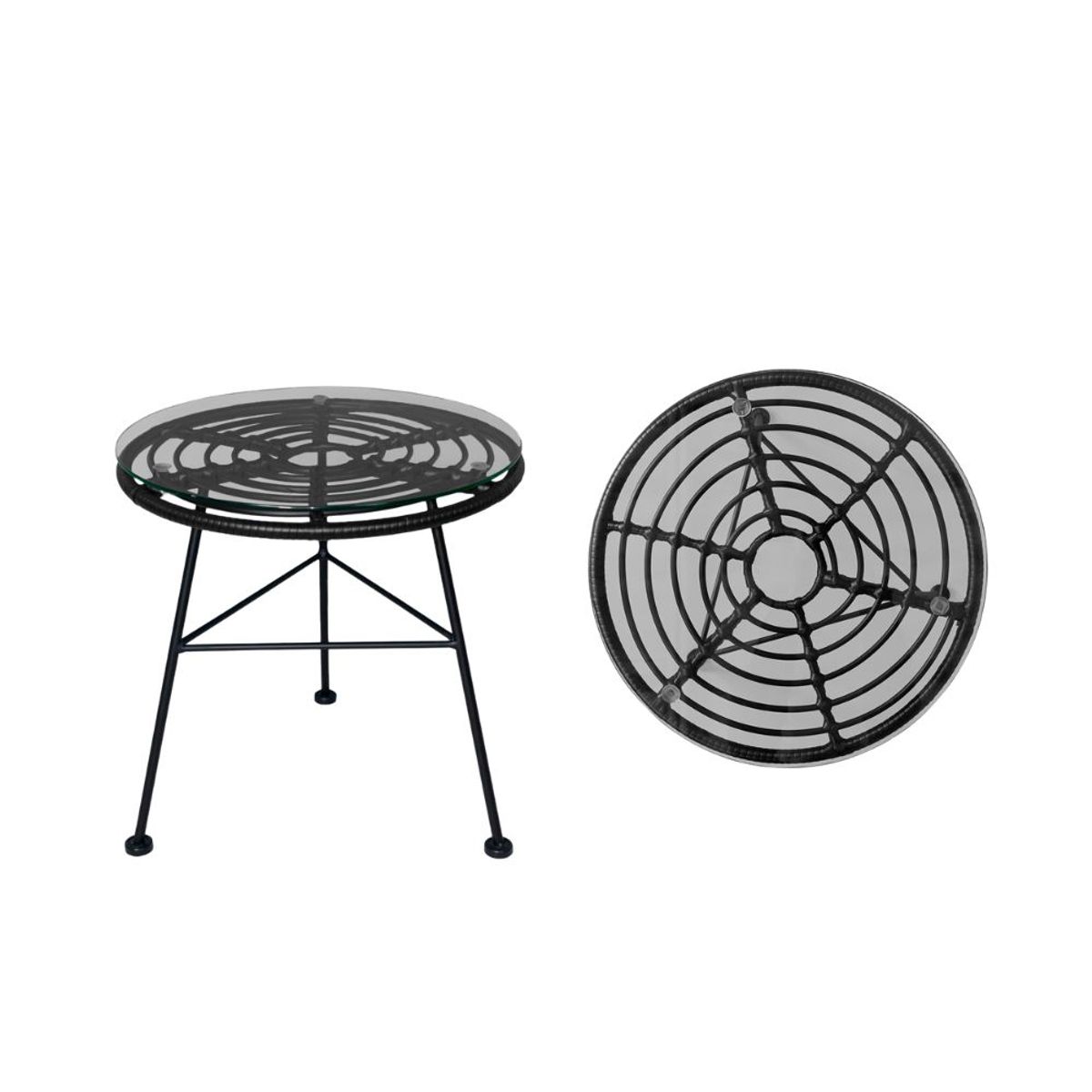 NIHM - Mesa de Centro Snail Black