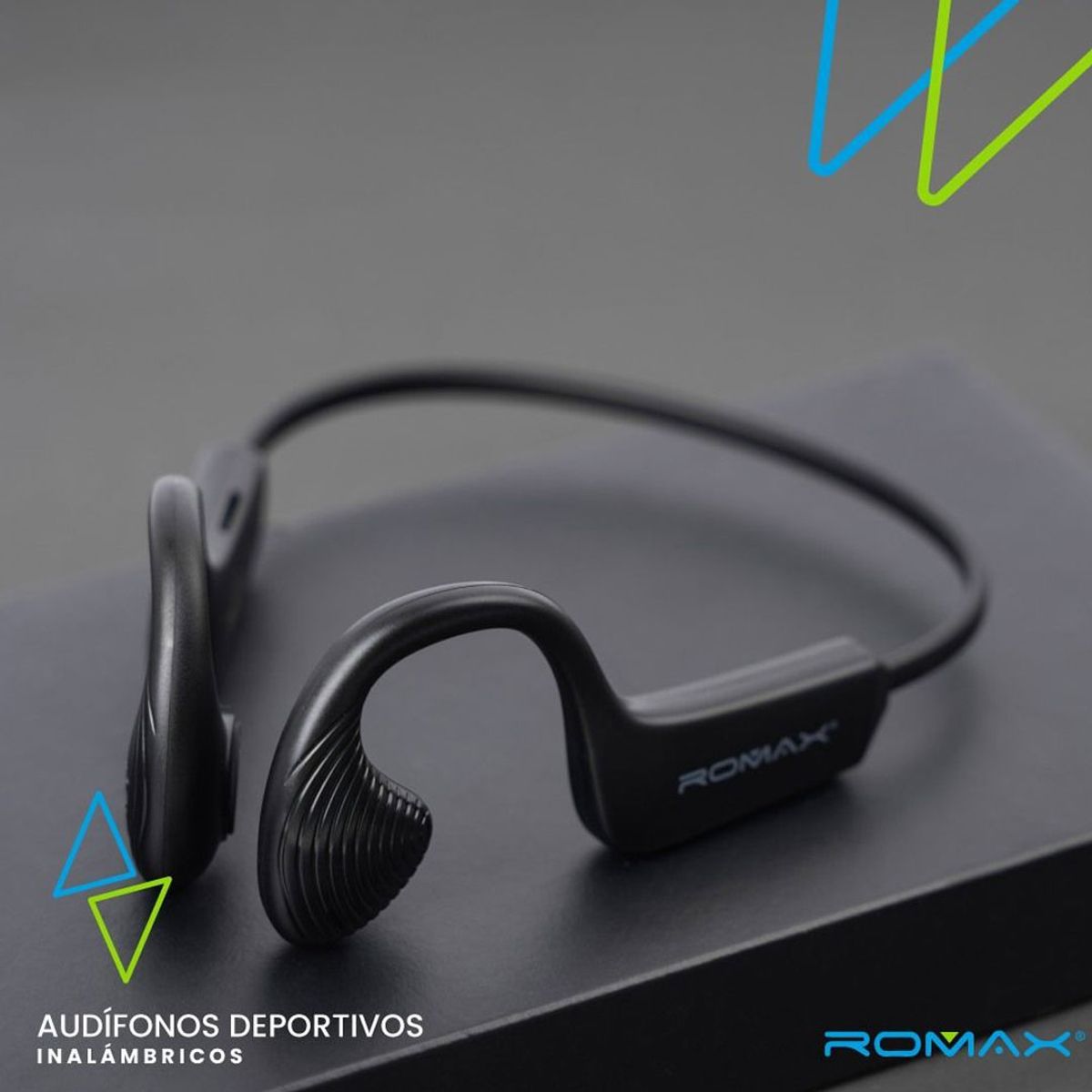 ROMAX - Audífonos Deportivos Inalámbricos Romax TCA 0307 negros