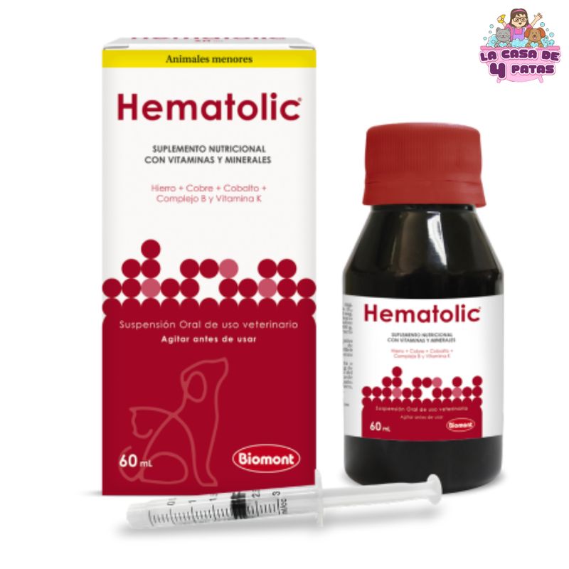 GENERICO - Suplemento Nutricional con Hierro HEMATOLIC 60ML