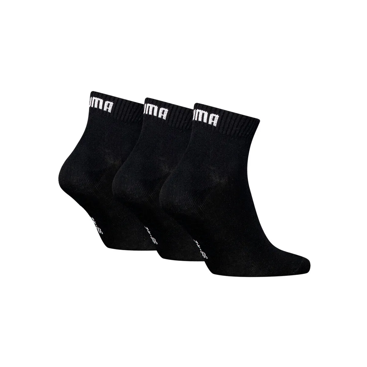 PUMA - Medias Training Hombre Puma Puma Unisex Quarter Plain 3p