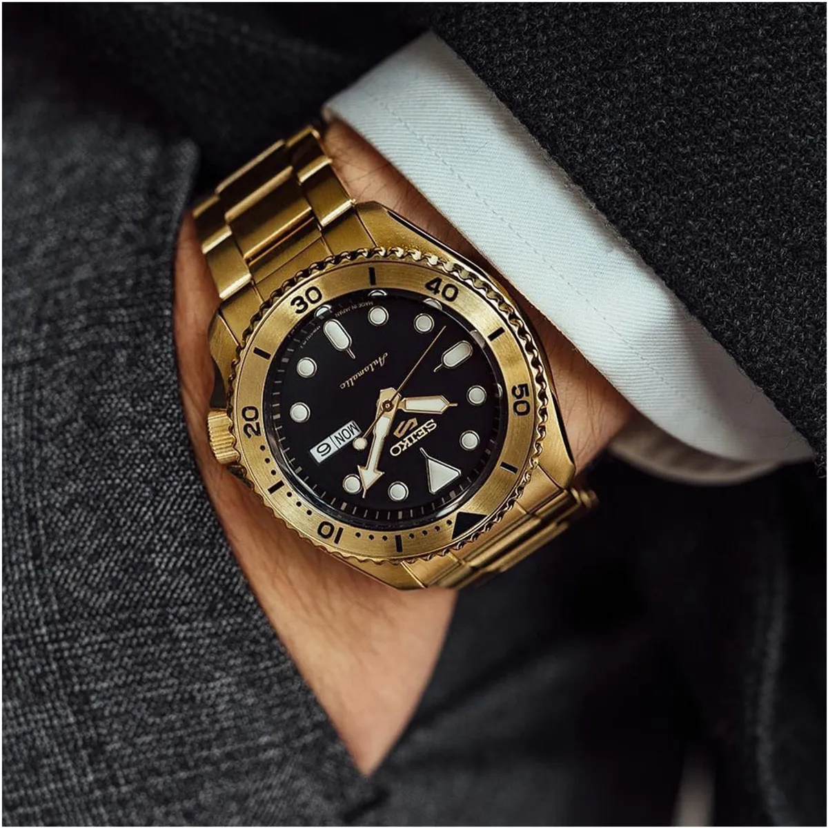 SEIKO - SEIKO 5 Sports US Special Creation Automatico GMT Acero Inox SRPK18