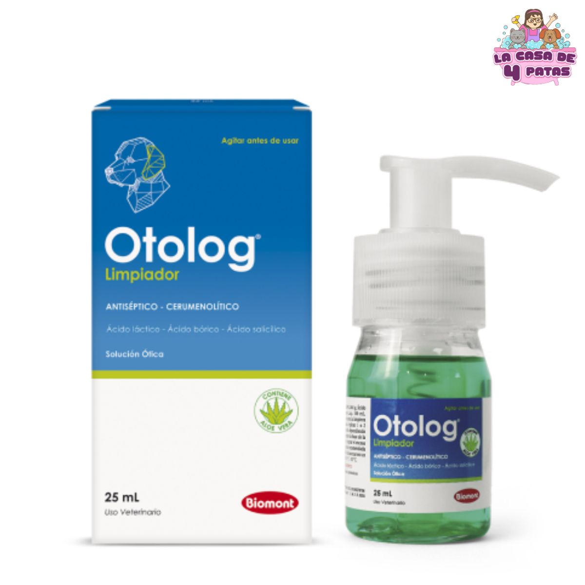 GENERICO - Otolog Limpiador 25ml - Contra la otitis
