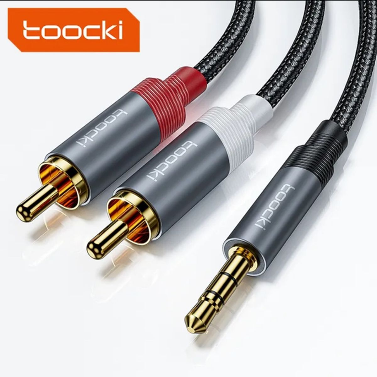 OEM - Cable De Audio RCA - 3.5mm Hifi - 5 Metros Marca Toocki