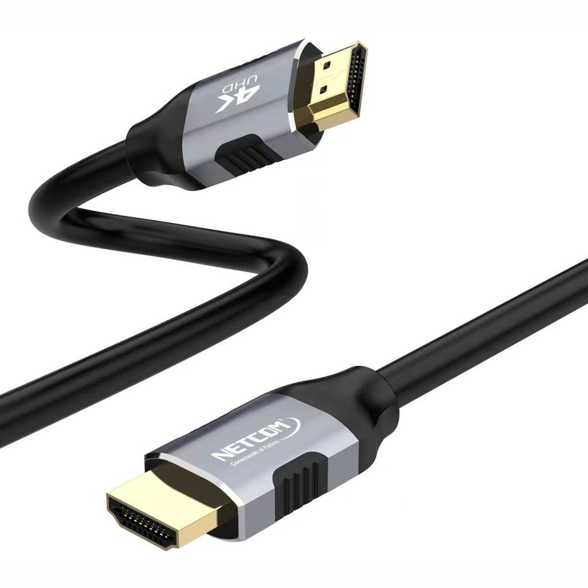 NETCOM - Cable HDMI 2.0 10 Metros NETCOM Ultra HD 3D 4K 60hz 2160P PVC