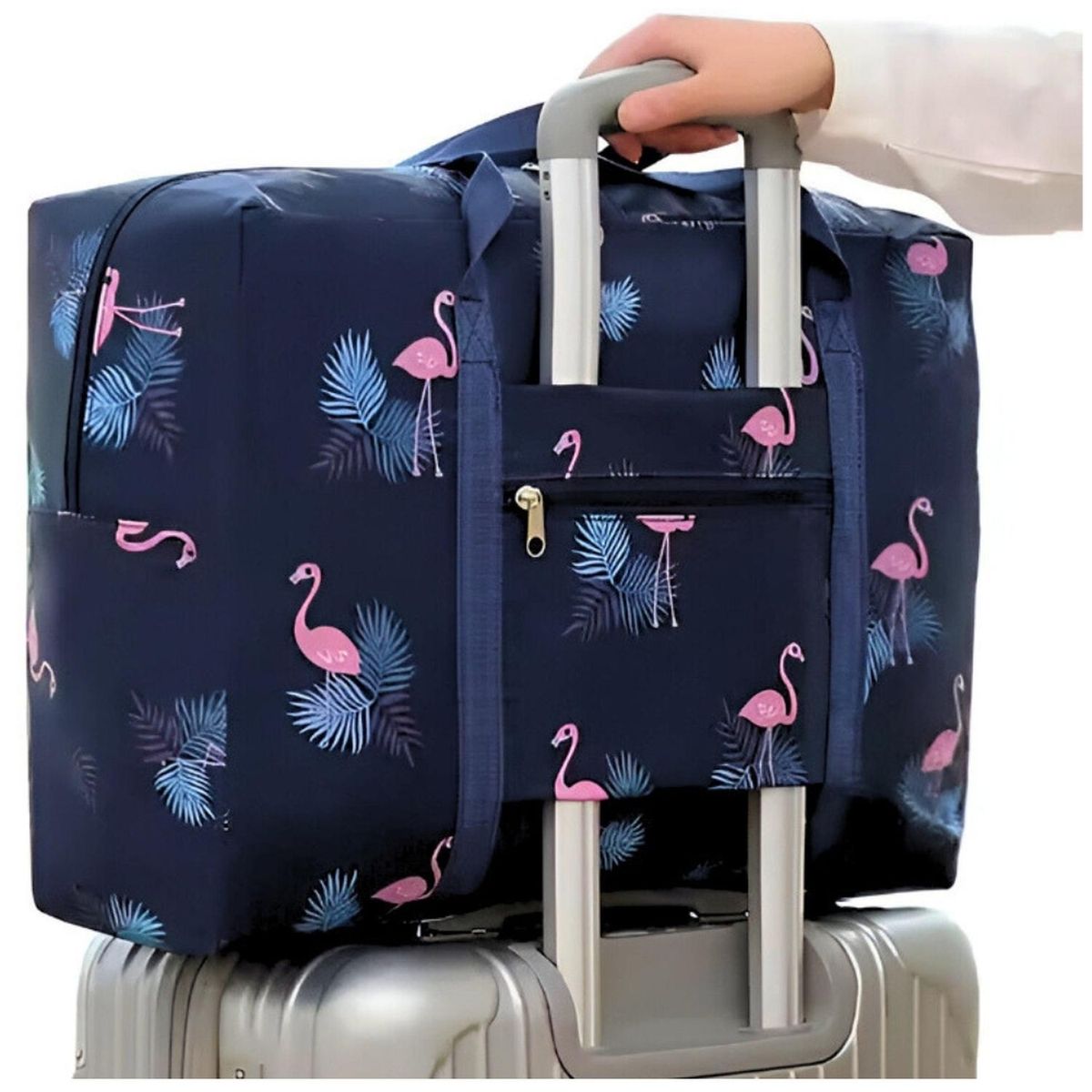 MINARI - Bolso de Viaje Playa Deportivo Plegable Impermeable Flamenco A 855B