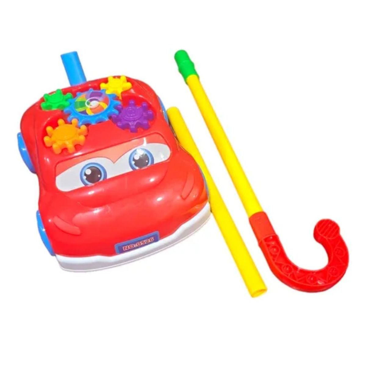 GENERICO - Juguete Guiador De Empuje Y Arrastre Para Niños Carrito