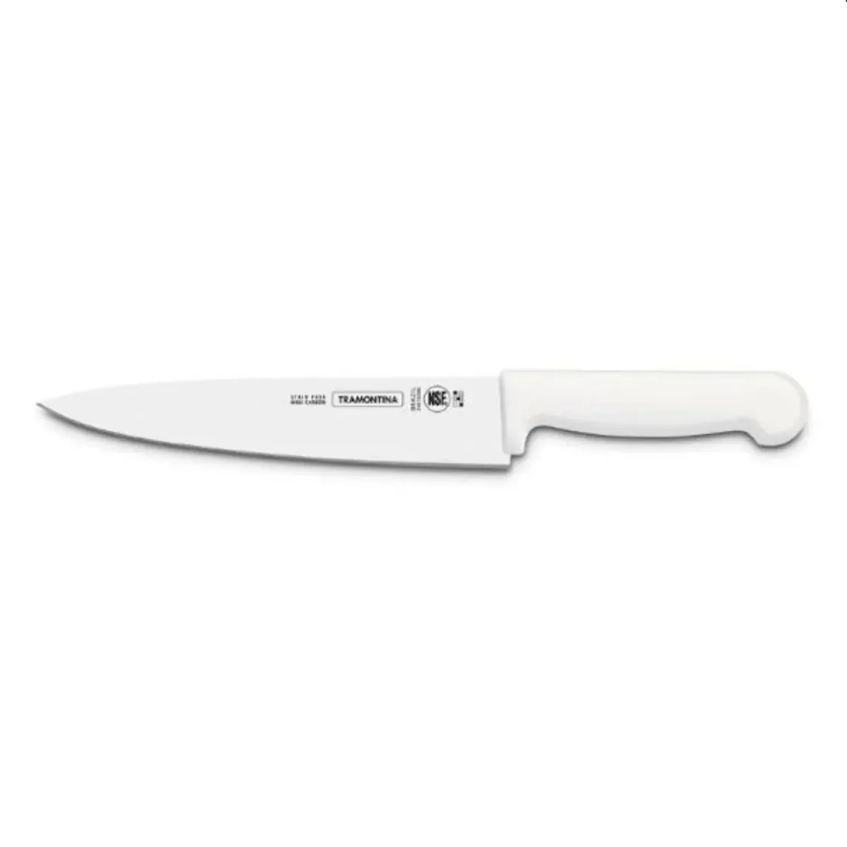 TRAMONTINA - CUCHILLO TRAMONTINA COCINA 10 PULGADAS MANGO BLANCO