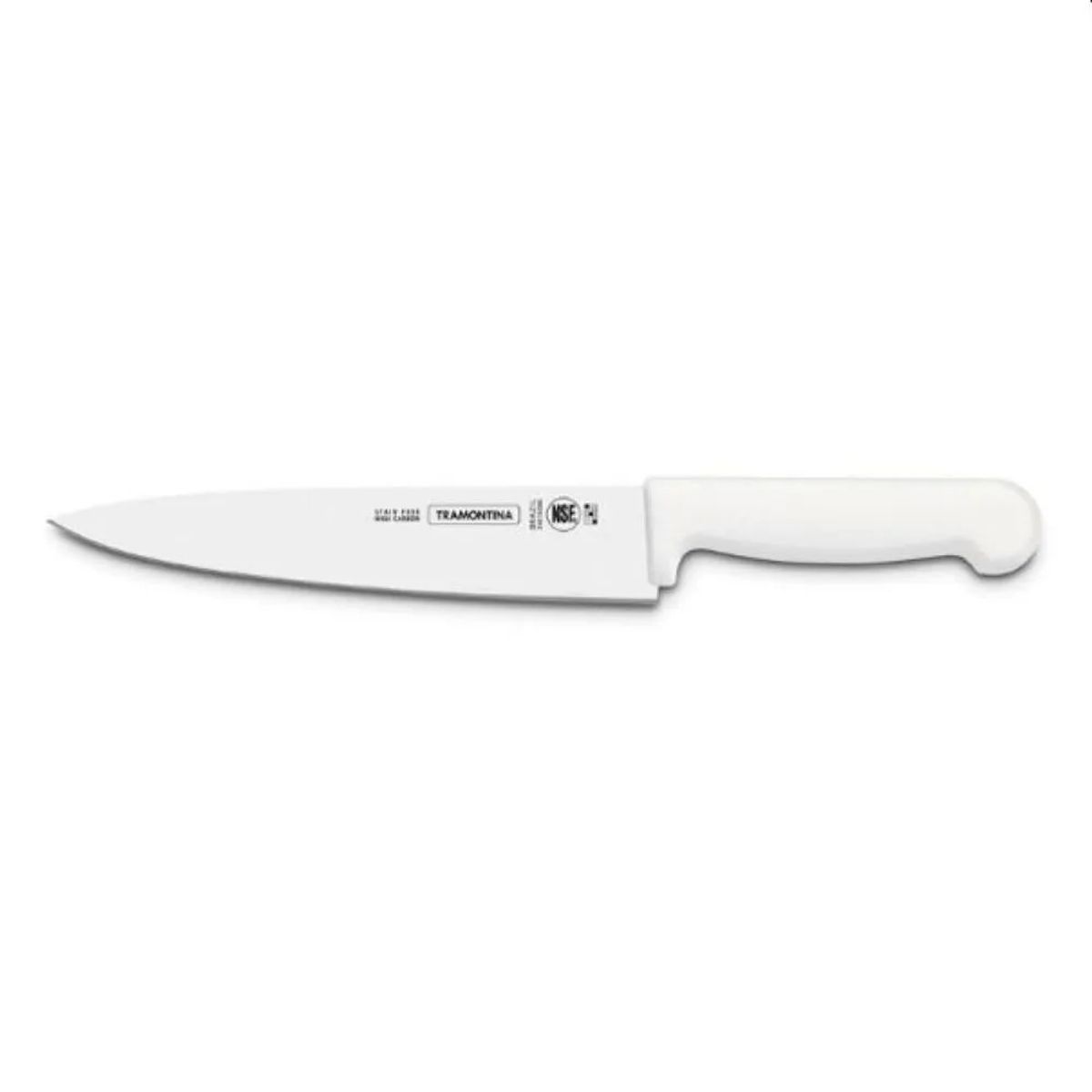 TRAMONTINA - CUCHILLO TRAMONTINA COCINA 10 PULGADAS MANGO BLANCO
