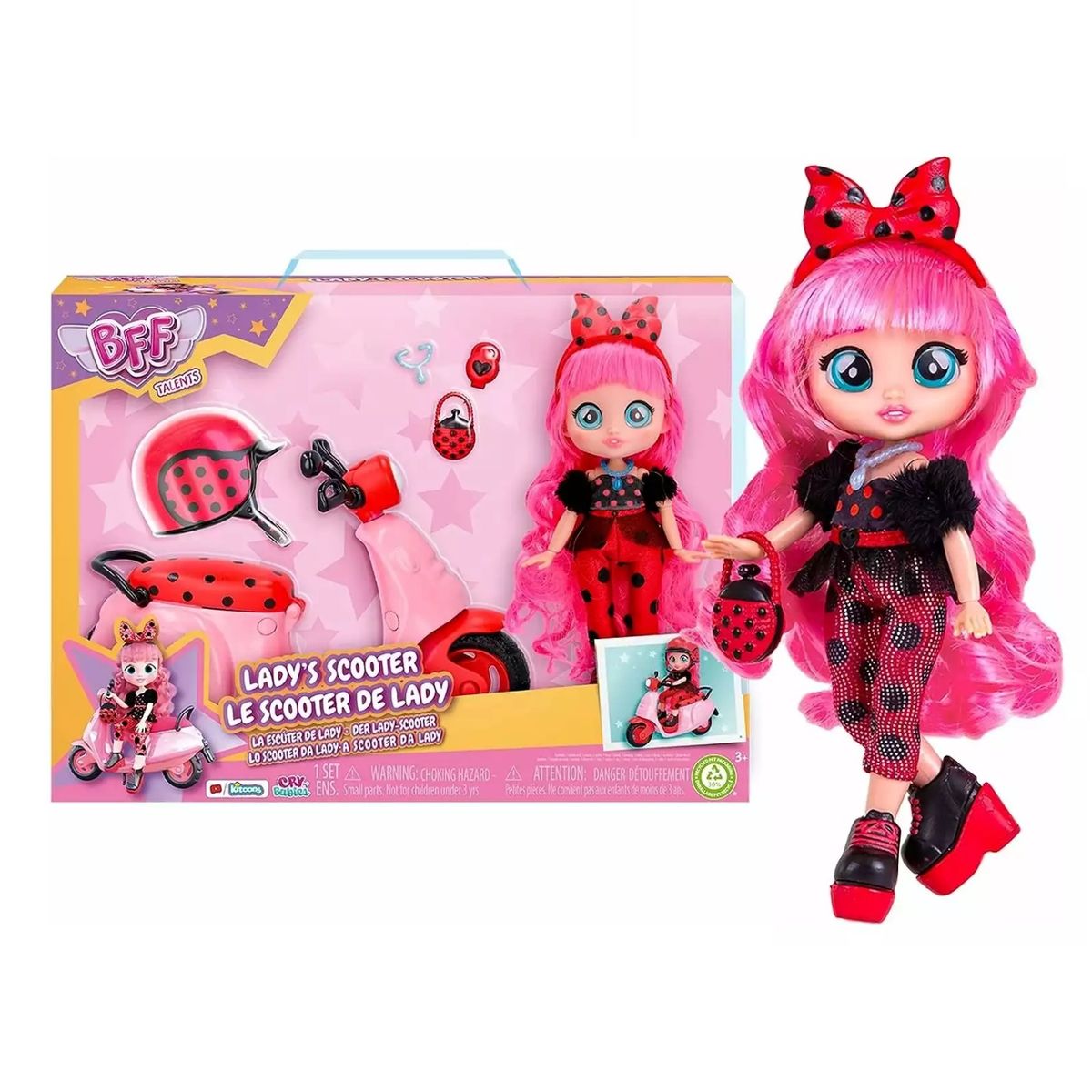CRY BABIES - Cry Babies BFF Ladys con Scooter