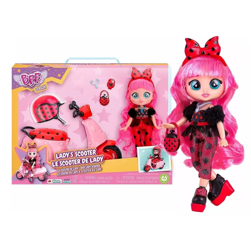 CRY BABIES - Cry Babies BFF Ladys con Scooter