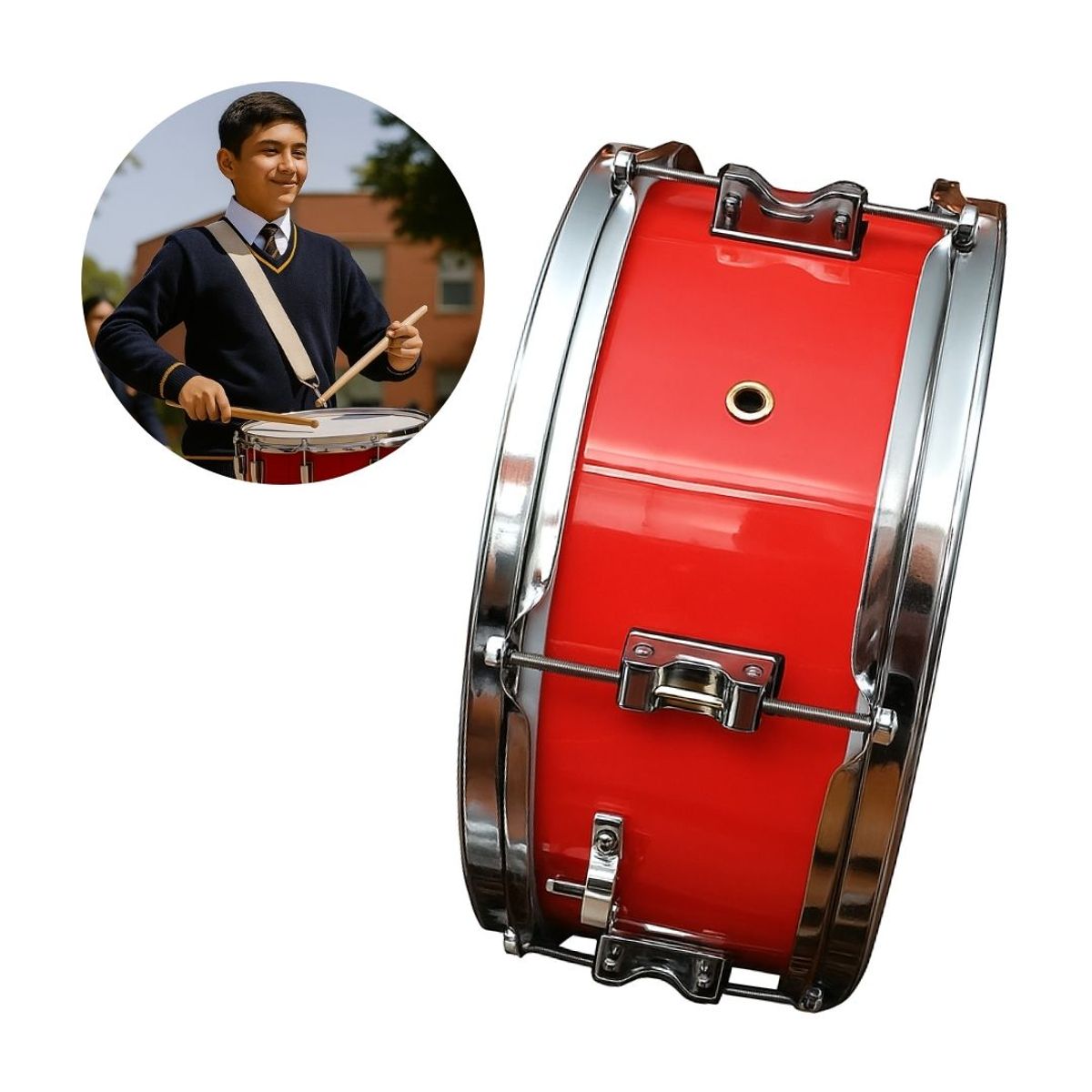 GENERICO - Tarola Maxtone 14 Pulgadas - Rojo