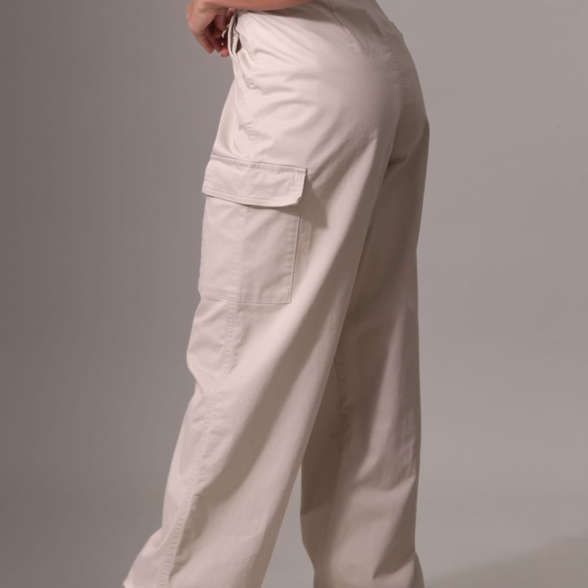 CALVIN KLEIN - PANTALON BRUSHED COTTON CARGO PANT