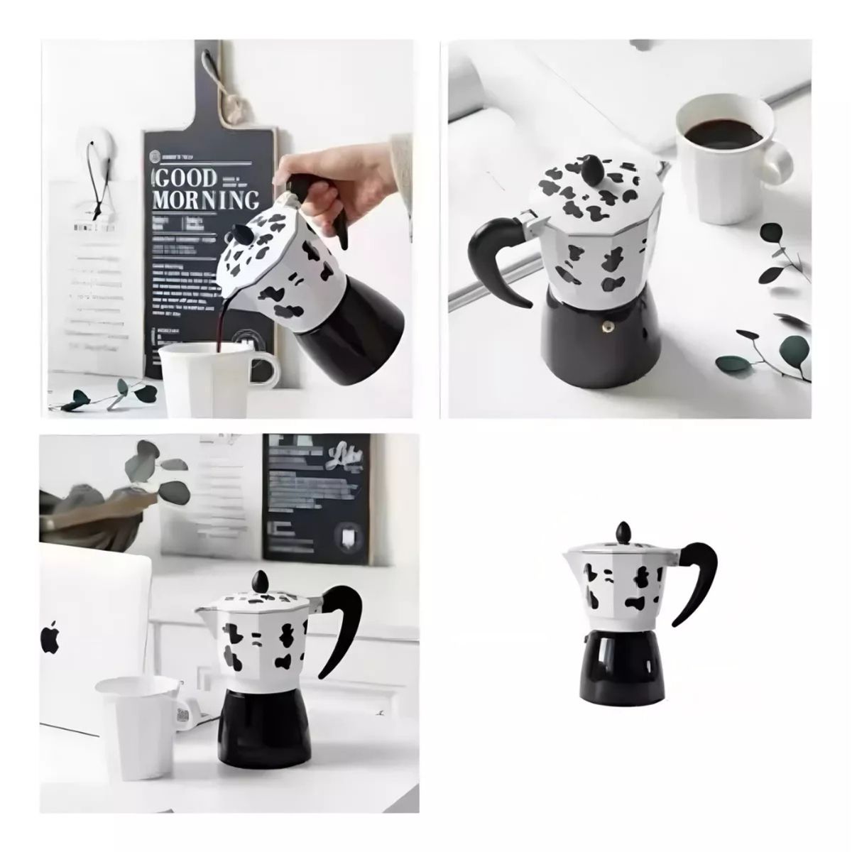 GENERICO - Cafetera Moka Italiana 6 Tazas