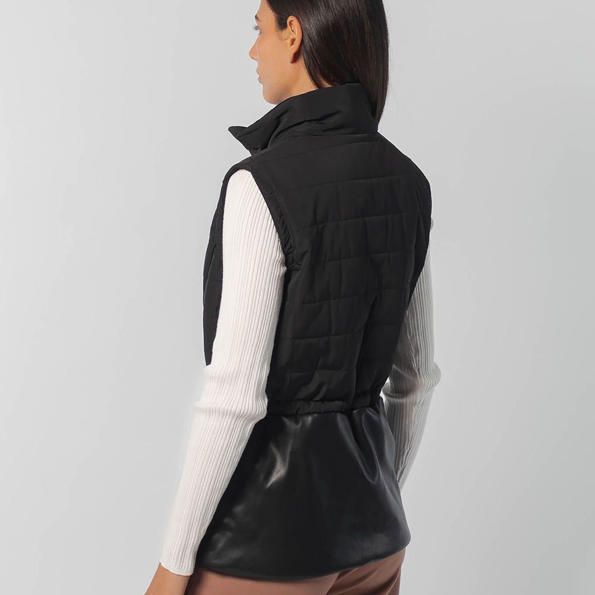 CALVIN KLEIN - CHALECO QLTD VEST W/PU BTM