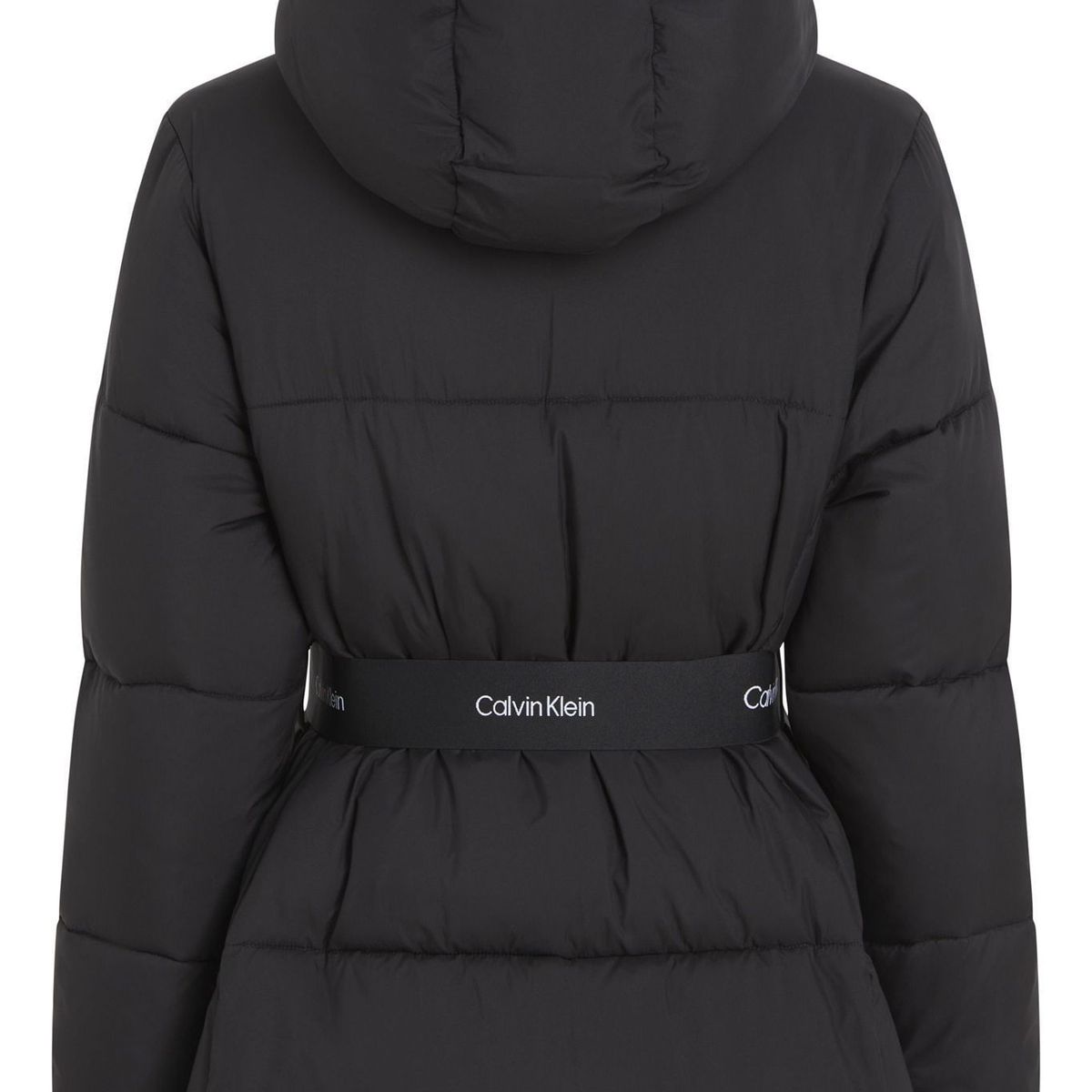 CALVIN KLEIN - CASACA LOGO BELT SHORT PUFFER