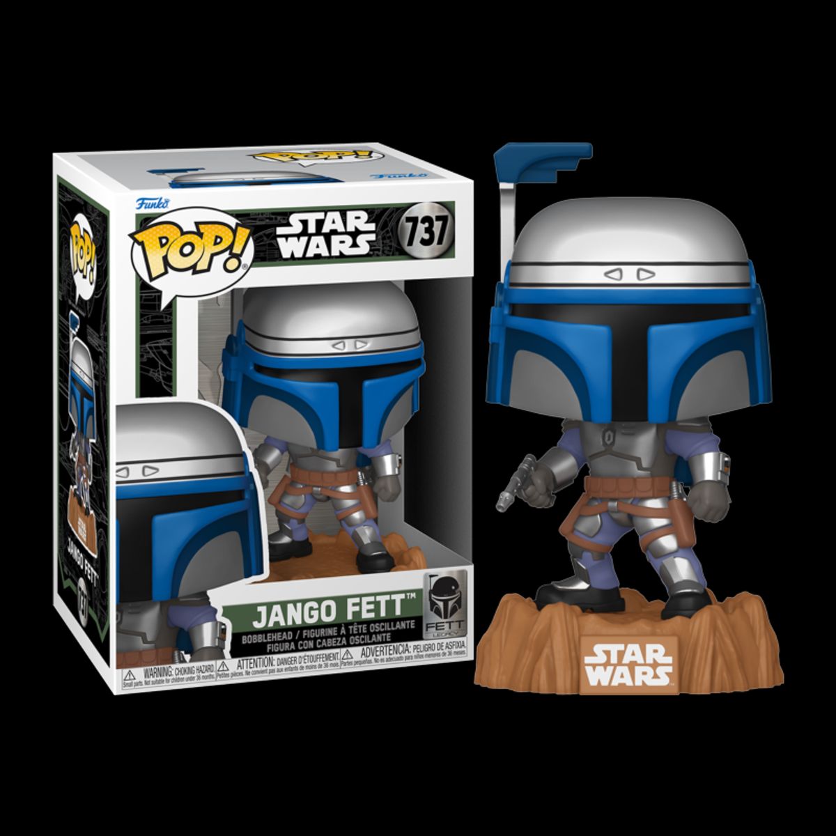 FUNKO - Funko Pop Star Wars Fett Legacy - Jango Fett 737