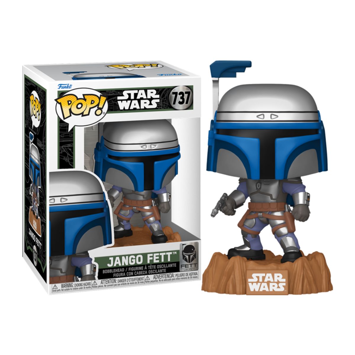 FUNKO - Funko Pop Star Wars Fett Legacy - Jango Fett 737