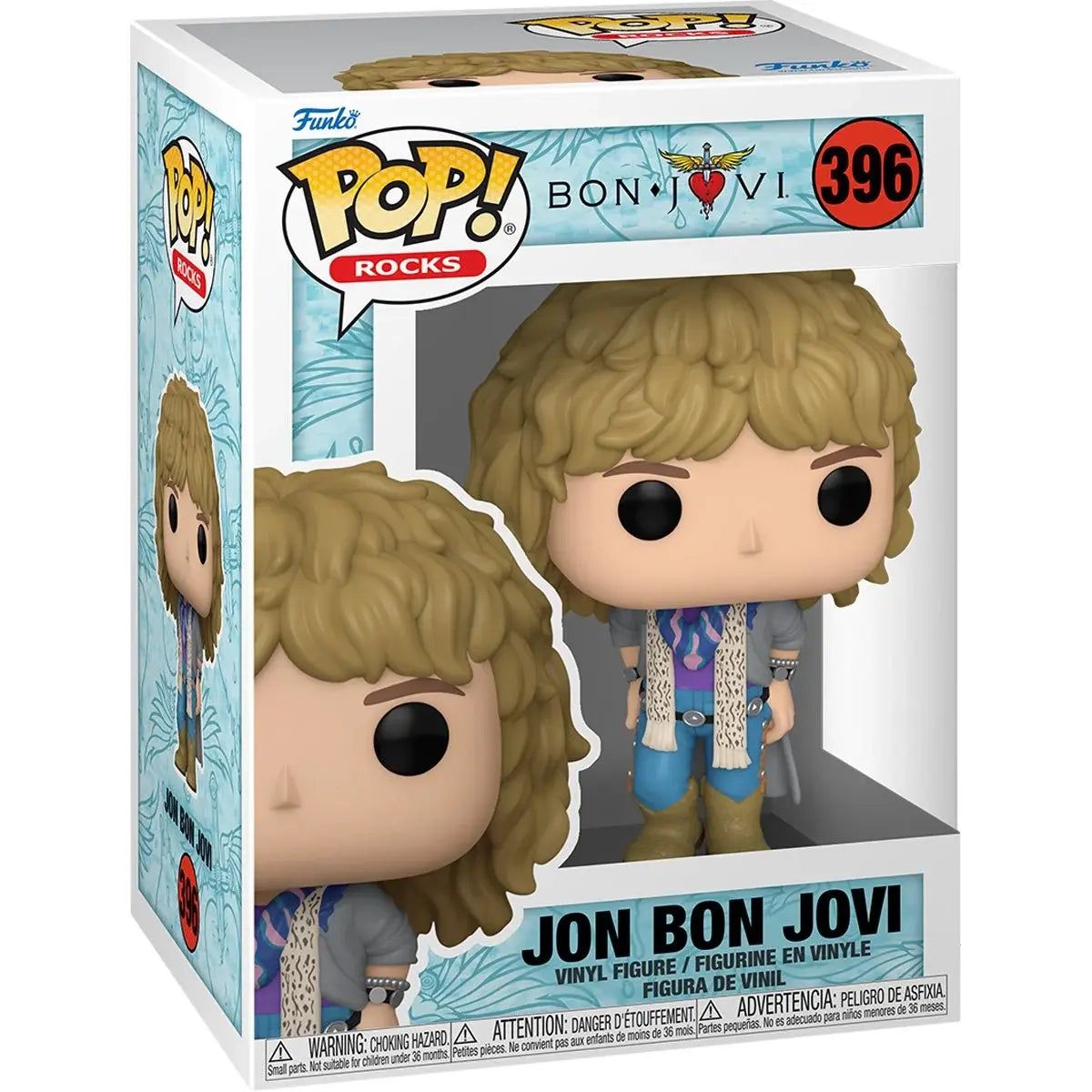 FUNKO - Funko Pop Rocks Bon Jovi - Jon Bon Jovi 396