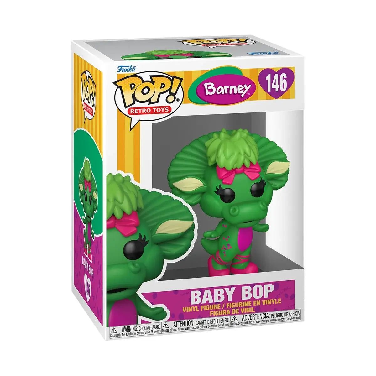 FUNKO - Funko Pop Retro Toys Barney - Baby Bop 146