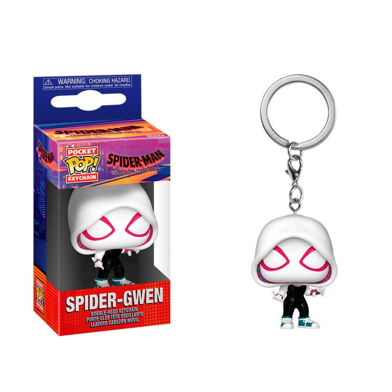 FUNKO - Funko Pop Keychain Spider-Man Across the Spider-Verse - Spider-Gwen