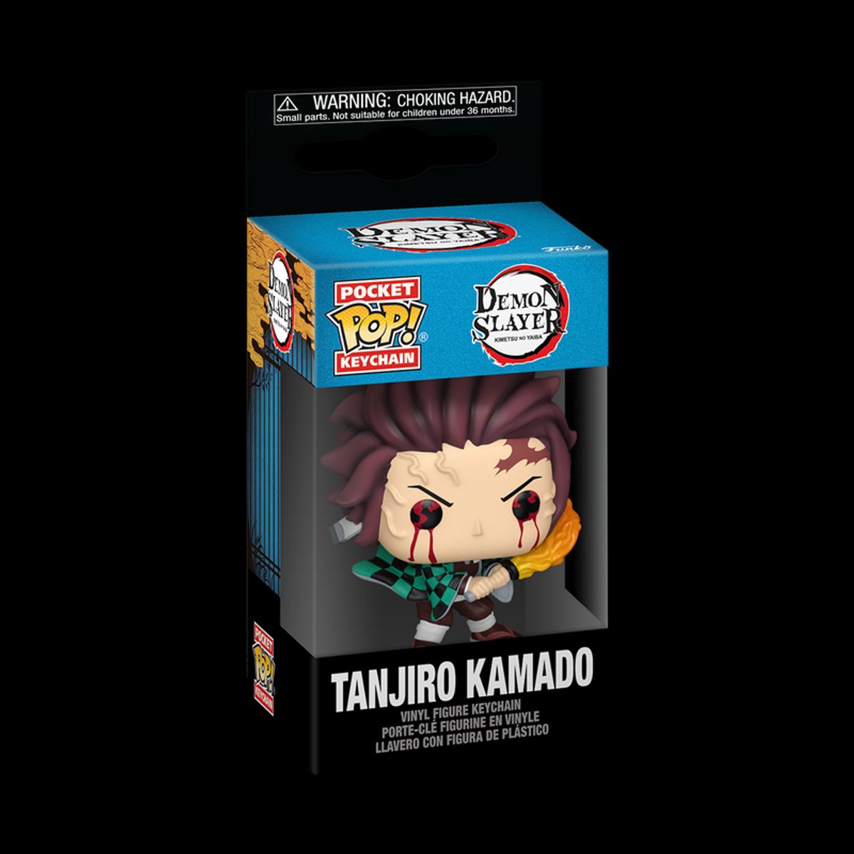 FUNKO - Funko Pop Keychain - Anime Demon Slayer - Tanjiro Kamado Sun Breathing