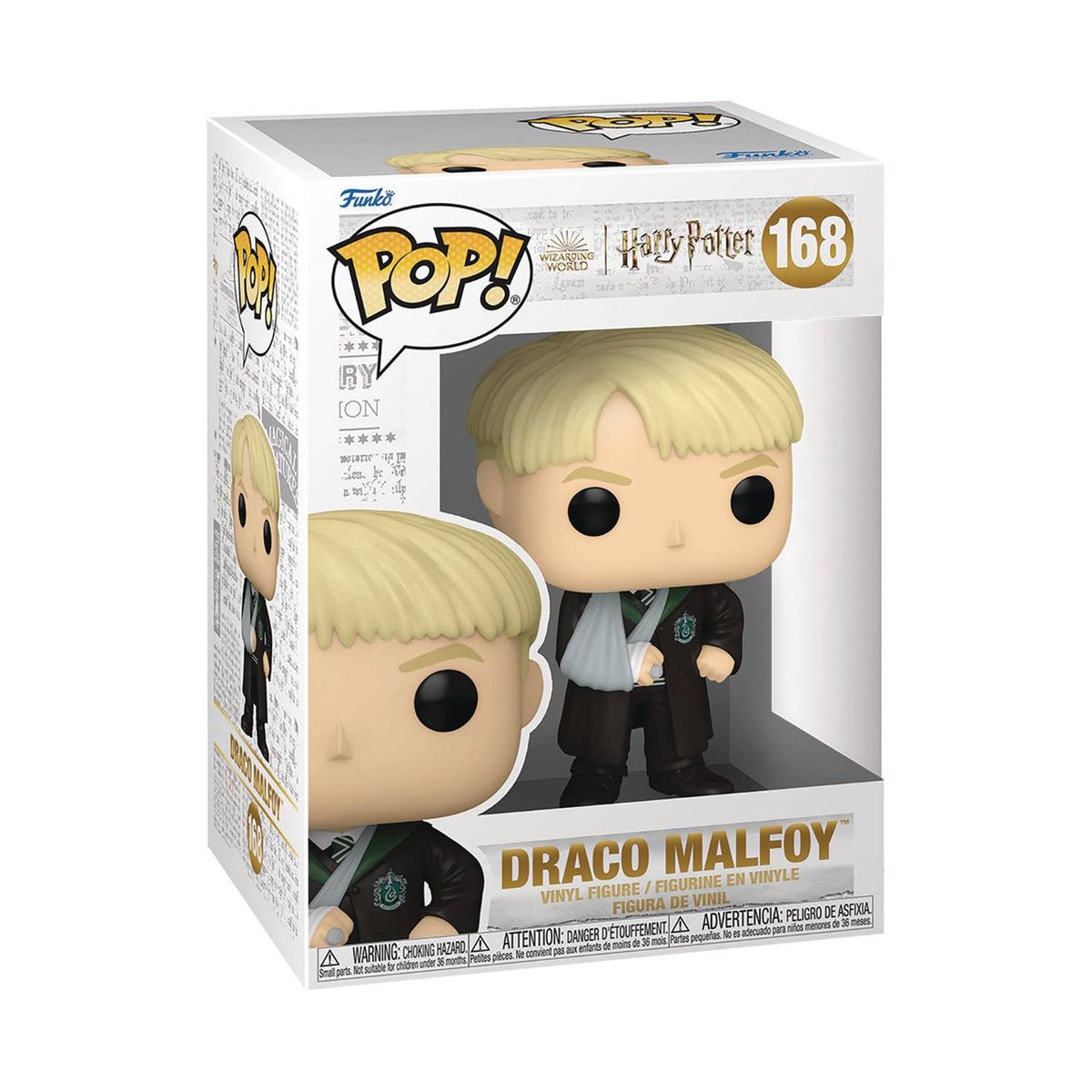FUNKO - Funko Pop Harry Potter Harry Potter and the Prisoner of Azkaban - Draco Malfoy with Broken Arm 168