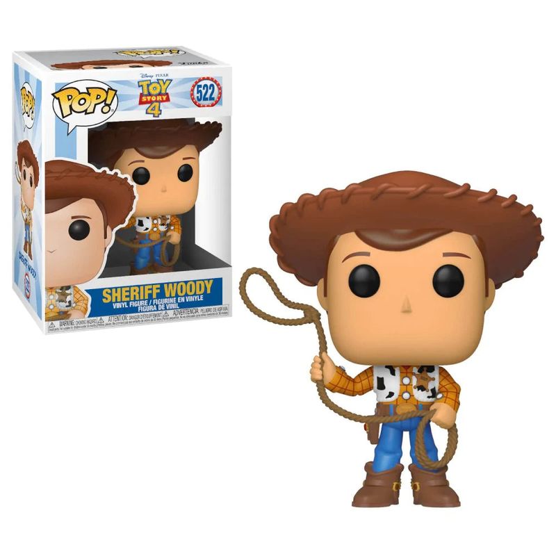 FUNKO - Funko Pop Disney Toy Story 4 - Sheriff Woody 522