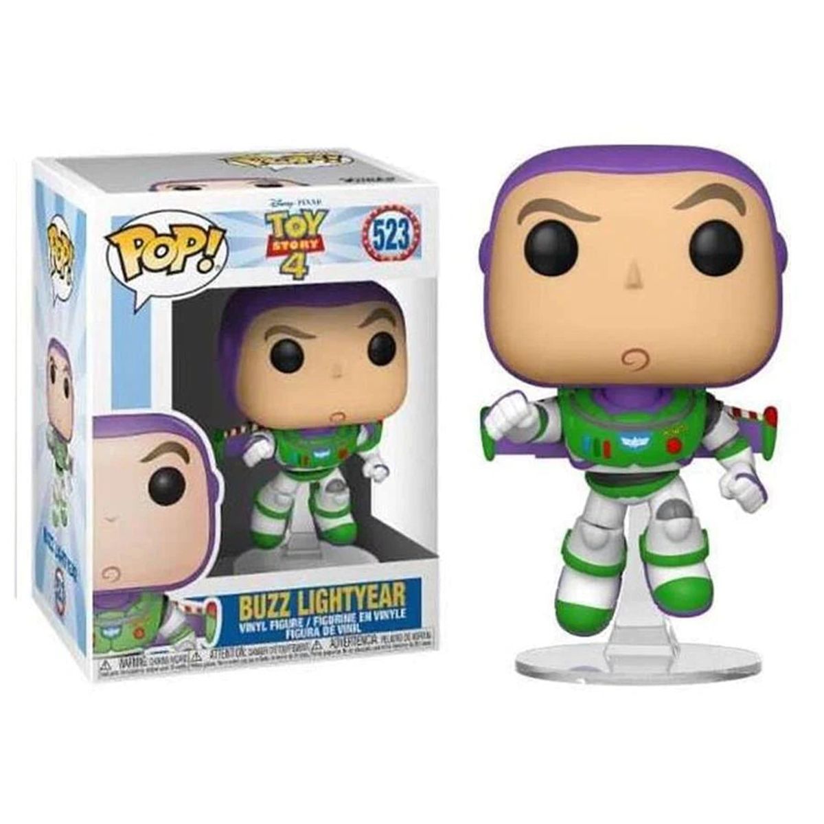 FUNKO - Funko Pop Disney Toy Story 4 - Buzz Lightyear 523
