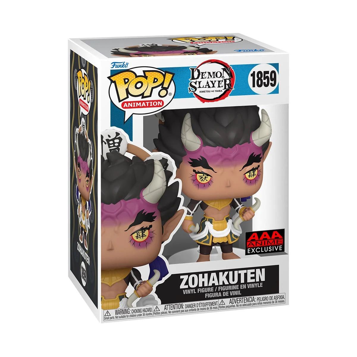 FUNKO - Funko Pop Anime Demon Slayer - Hantengu Zohakuten 1859 - AAA Anime Exclusive