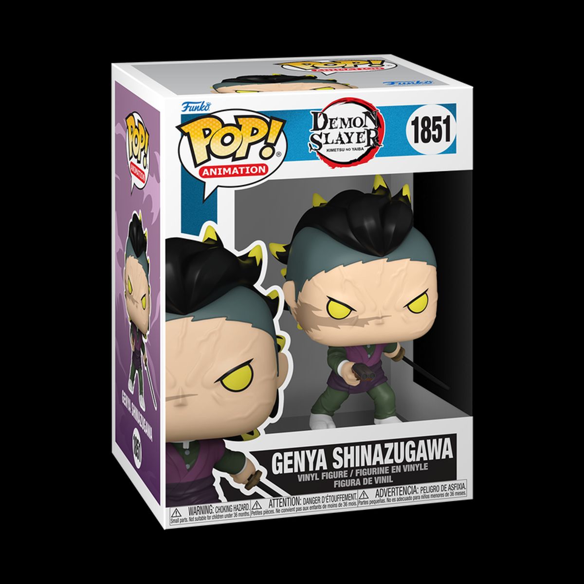 FUNKO - Funko Pop Anime Demon Slayer - Genya Shinazugawa Demon Form 1851