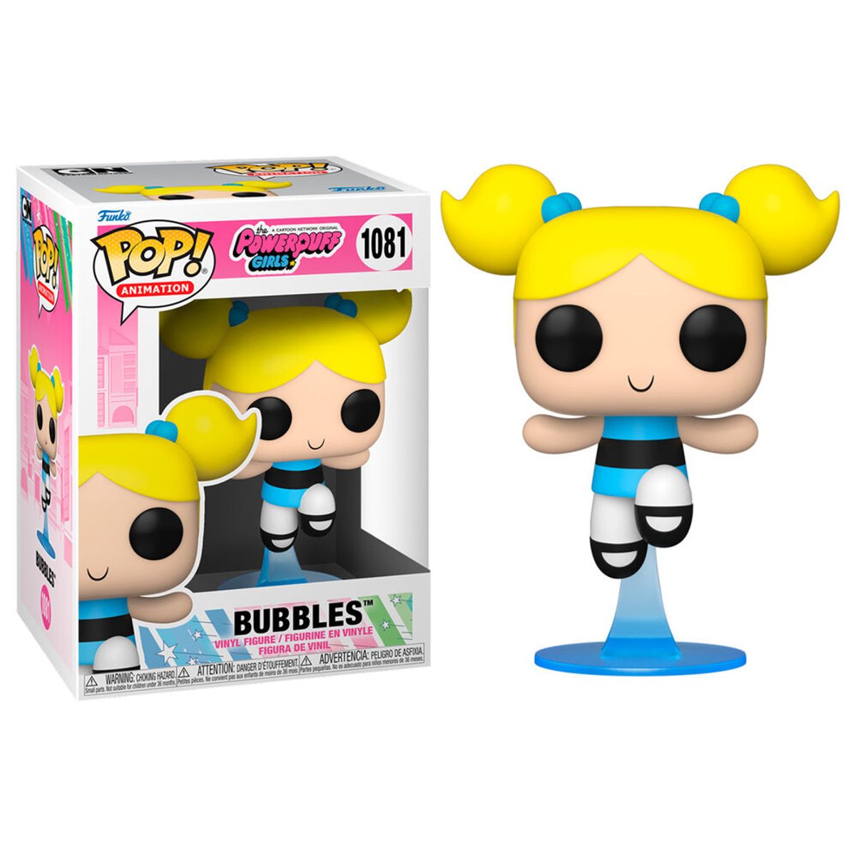 FUNKO - Funko Pop Animation Cartoon Network - Powerpuff Girls - Bubbles 1081 Burbuja