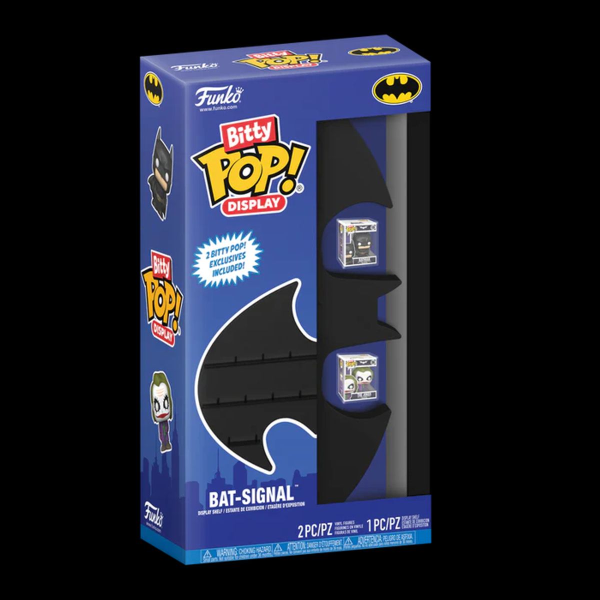 FUNKO - Funko BITTY Pop DC Comics Batman Signal- Estante exhibidor