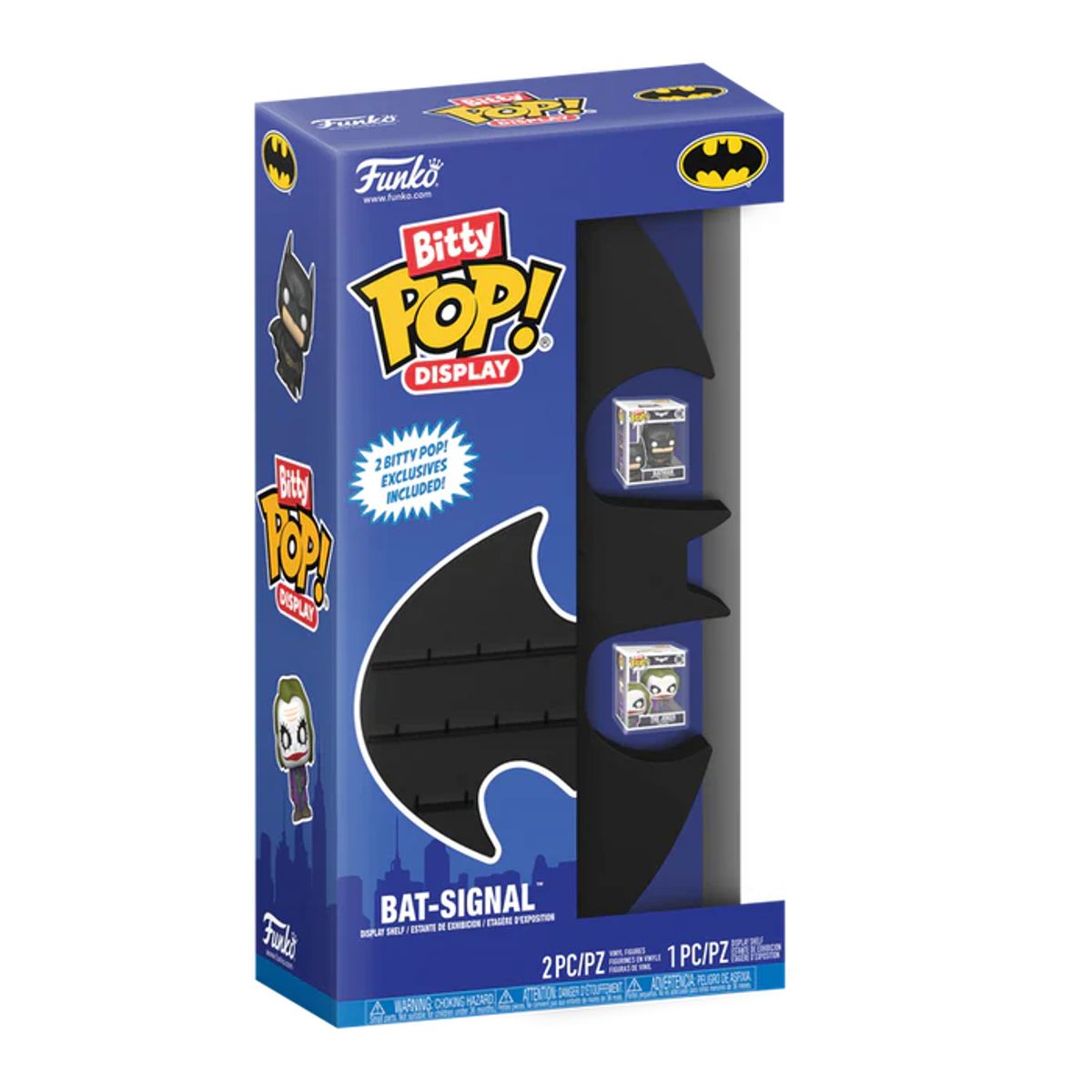 FUNKO - Funko BITTY Pop DC Comics Batman Signal- Estante exhibidor