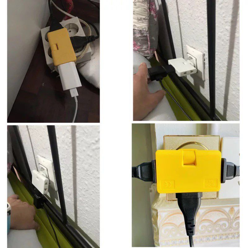 GENERICO - Adaptador Enchufe Triple Giratorio 180° Multienchufe