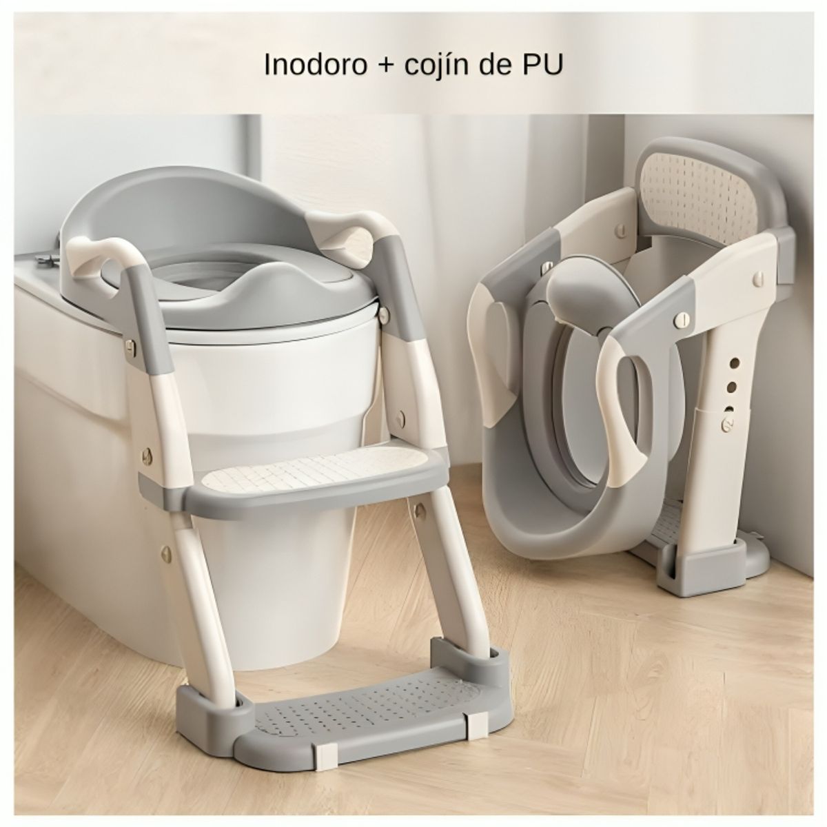 GENERICO - Escalera de Entrenamiento 2 en 1 Para Ir Al Baño para Niños