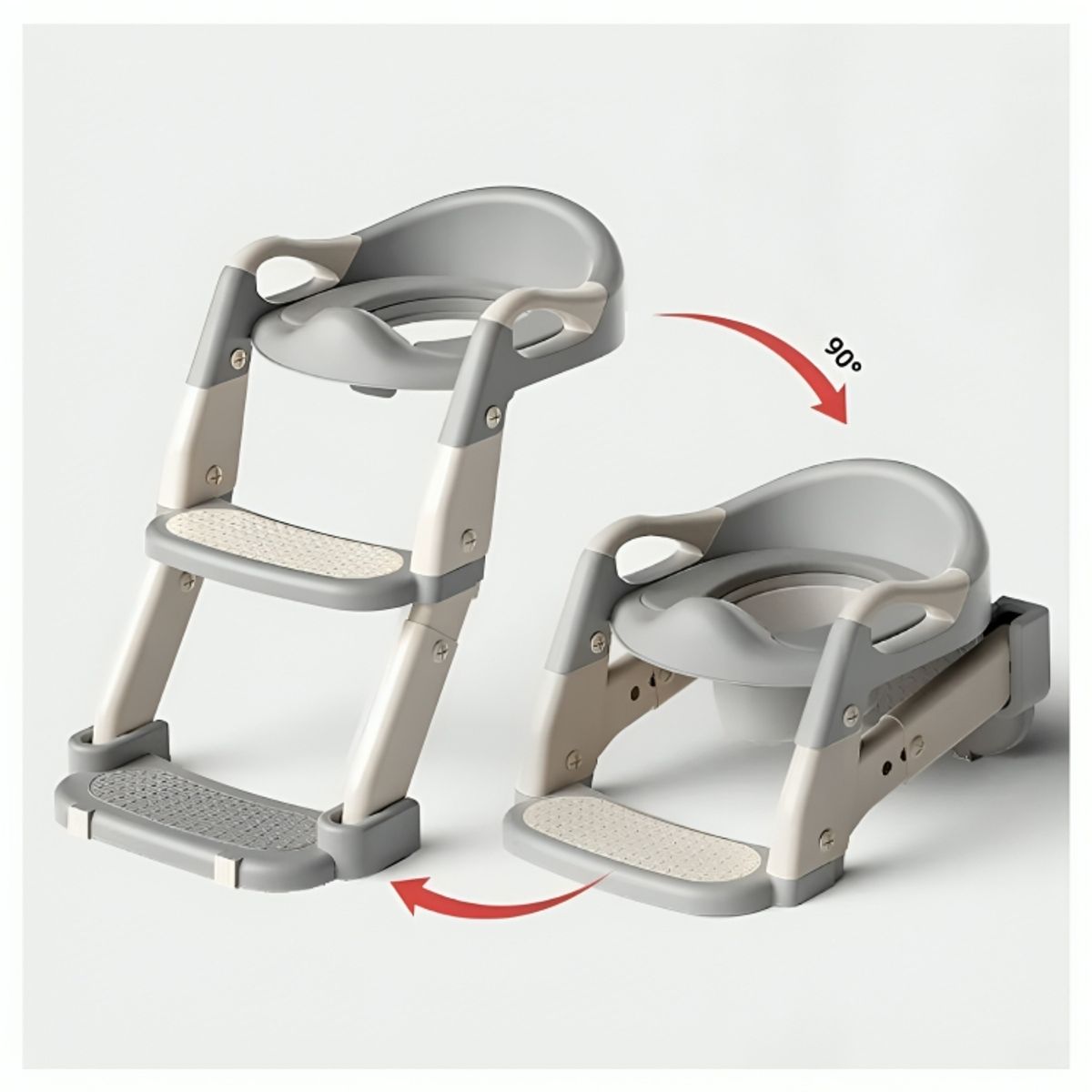 GENERICO - Escalera de Entrenamiento 2 en 1 Para Ir Al Baño para Niños