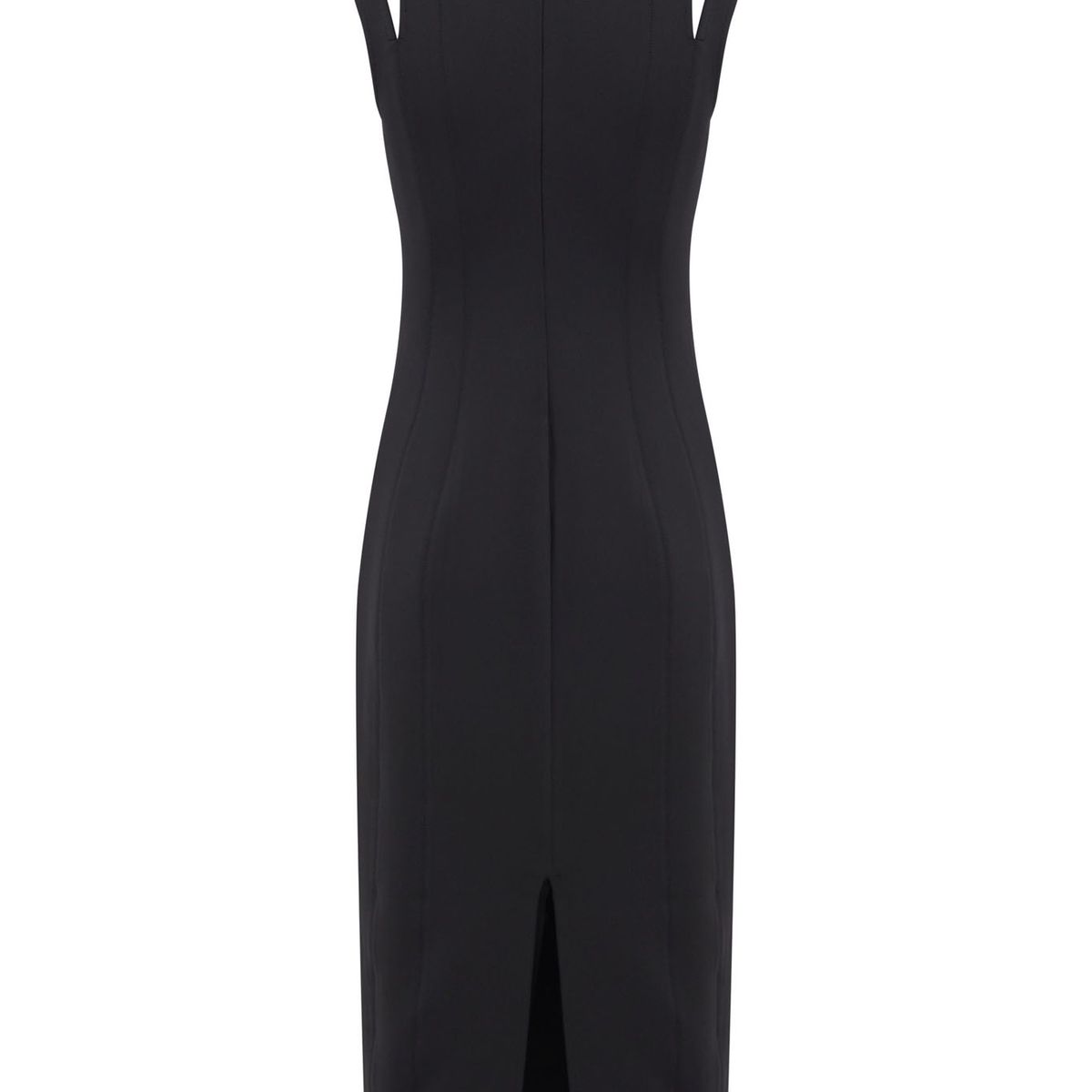 CALVIN KLEIN - VESTIDO TECHNICAL KNIT CUT OUT DRESS