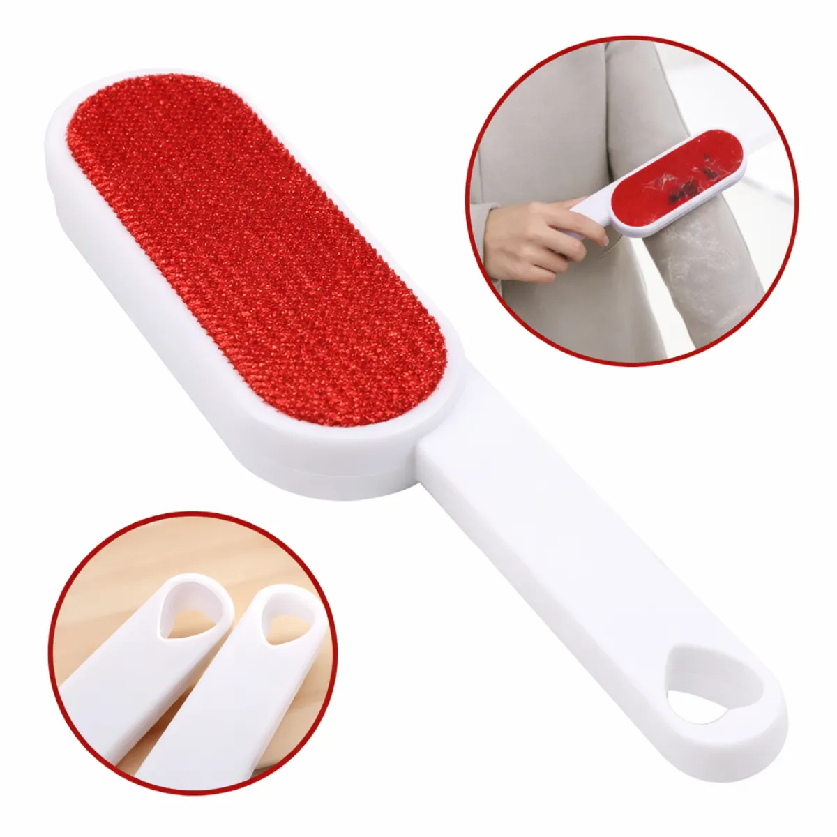 GENERICO - Cepillo Quita Pelusas Reutilizable Removedor Pelo Mascota Ropa Sofá