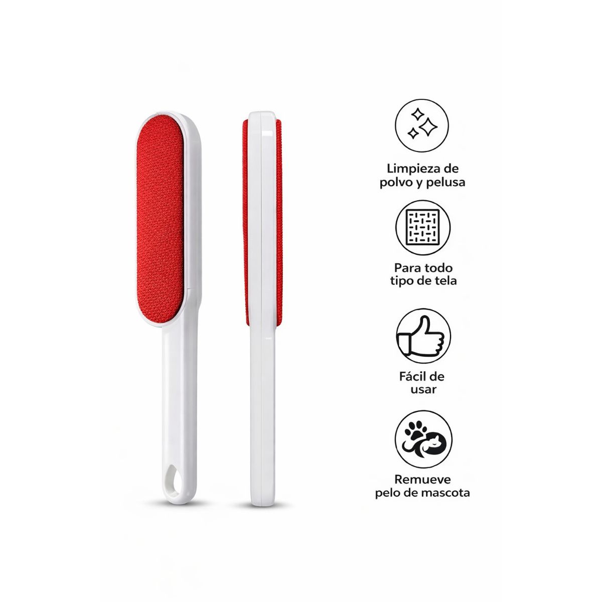 GENERICO - Removedor Pelusas Manual Extra Fuerte Limpia Ropa y Muebles Fácil