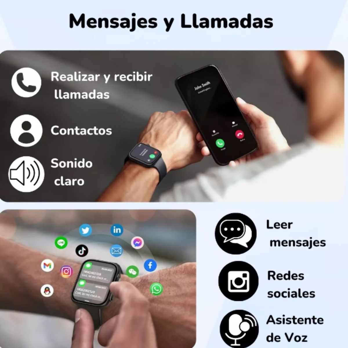 GENERICO - Smartwatch W29 Pro Negro