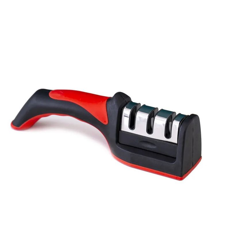 GENERICO - Afilador cuchillo tijeras para cocina con filos portátil